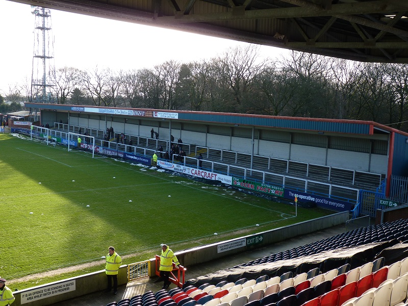 Rochdale FC - Spotland - The Sandy Lane Stand