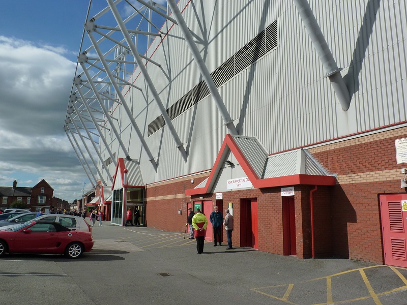 Crewe Alexandra FC - Gresty Road - Main Stand
