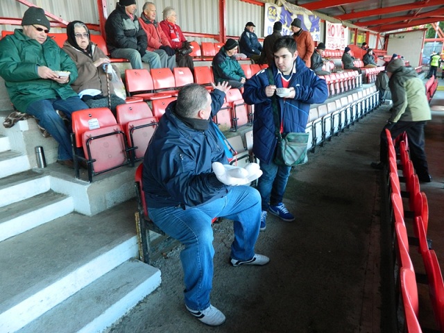 "They've got no Bovril!"