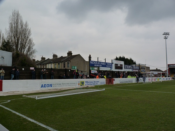 Dagenham & Redbridge FC - Victoria Road - Bury Road End Terrace