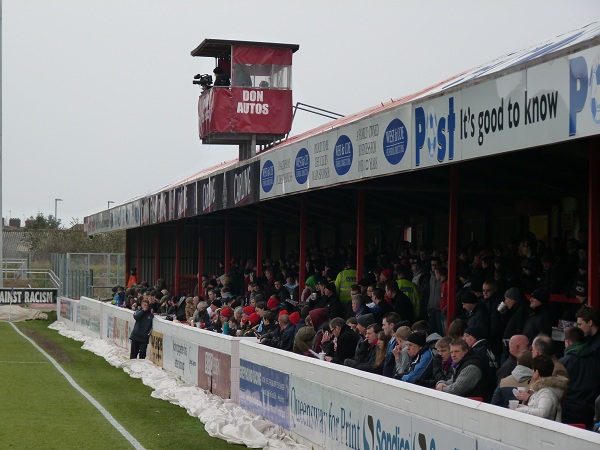 Dagenham & Redbridge FC - Victoria Road - North Terrace