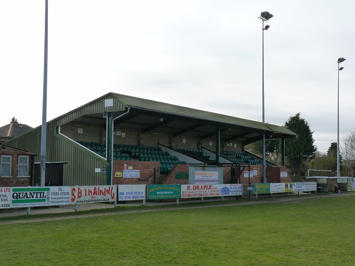 Burscough FC - Victoria Park - The Grandstand
