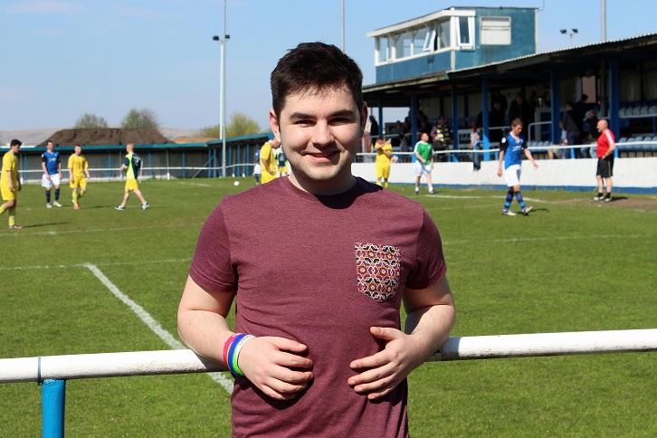 Me inside the Mayfield Sports Centre