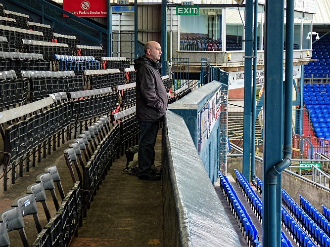 Dad admiring the view