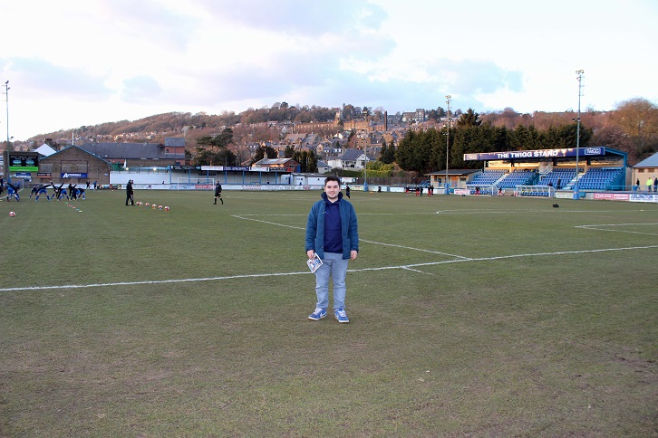 Me inside Causeway Lane