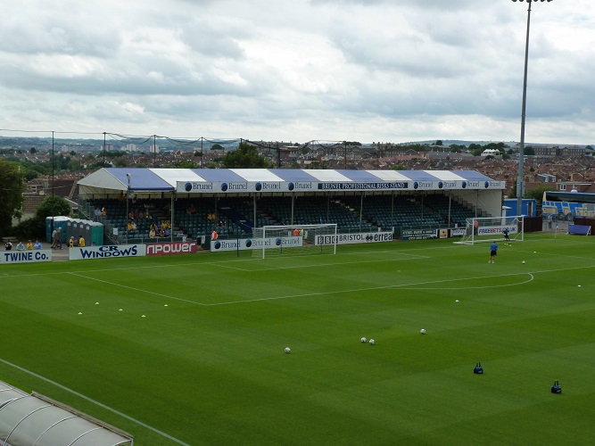 Bristol Rovers FC - The Memorial Stadium - South Stand