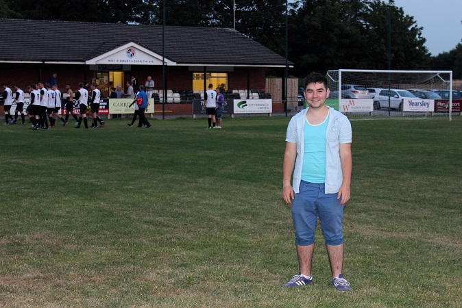 Me inside Brookburn Road