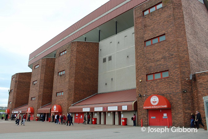 Aberdeen FC - Pittodrie - Richard Donald Stand