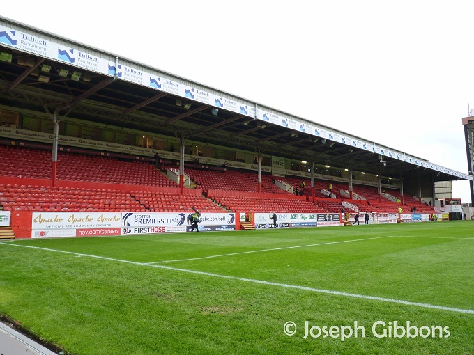 Aberdeen FC - Pittodrie - Richard Donald Stand - Main Stand