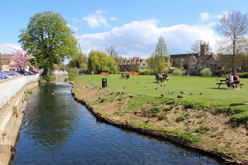 Walking back to the ground