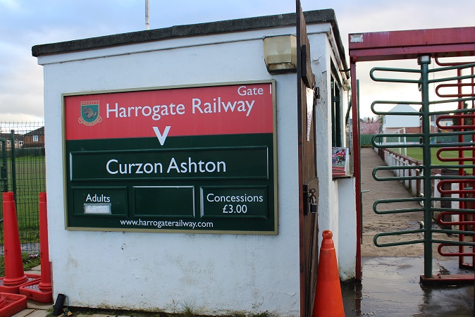 Harrogate Railway Athletic AFC - Station View