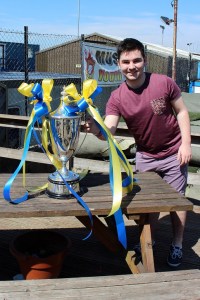Formby were kind enough to let me hold their trophy a couple of years ago