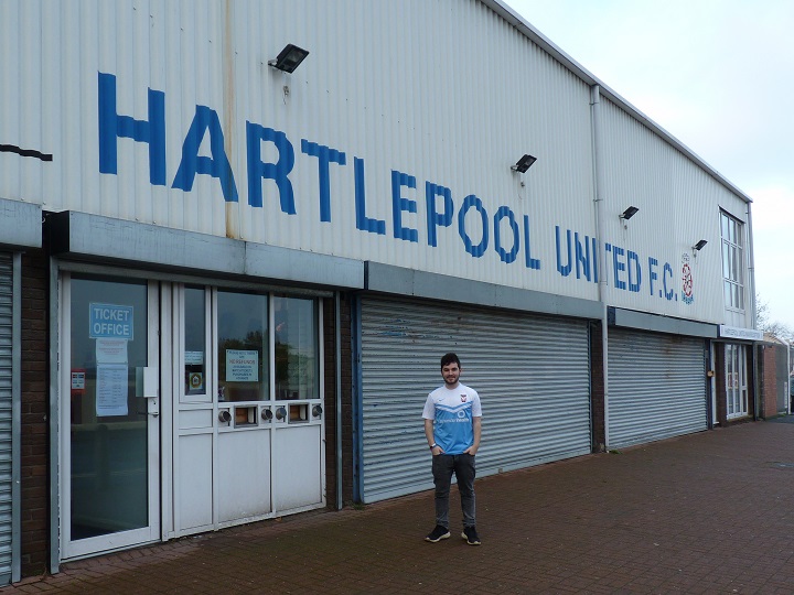 Me outside Victoria Park