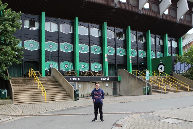 Me at the Jan Breydel