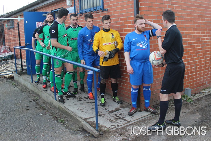 Emerging from the changing rooms