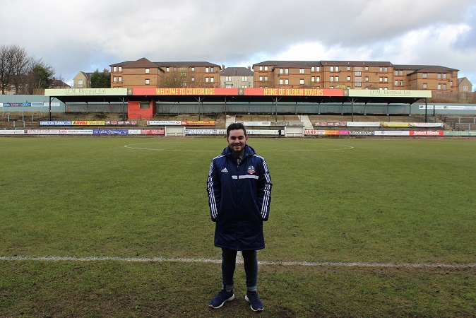 Me inside Cliftonhill