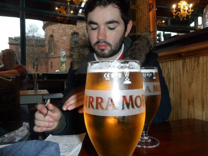 Hoping my bet has come through after an £8 round