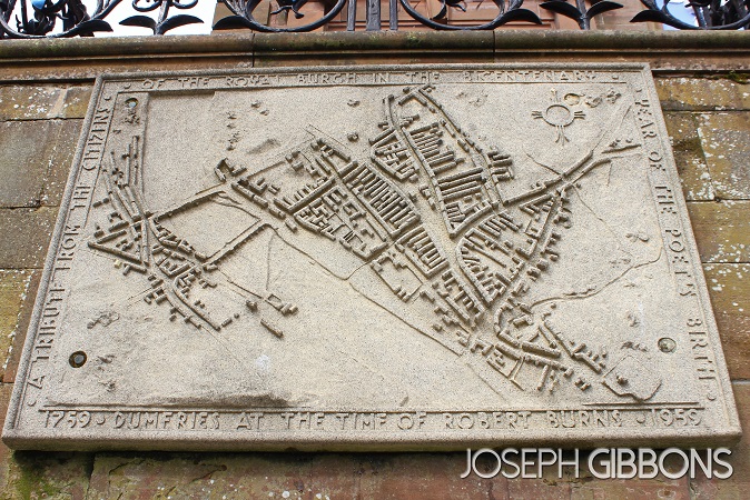 Dumfries during the time of Robert Burns