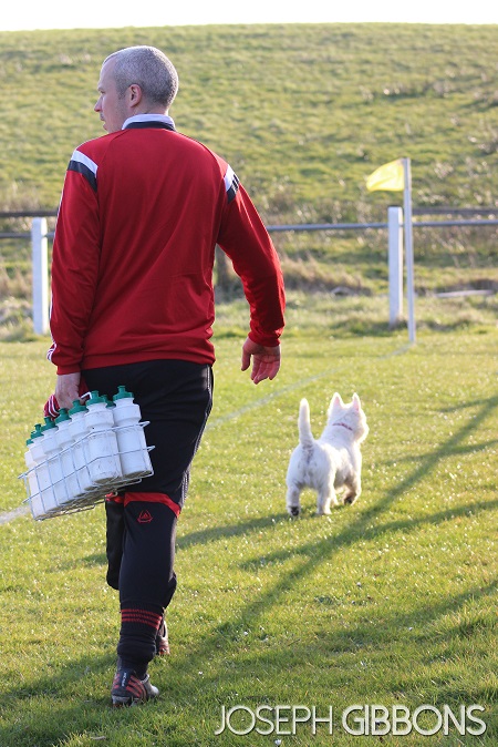 Walking over to the Prestwich bench