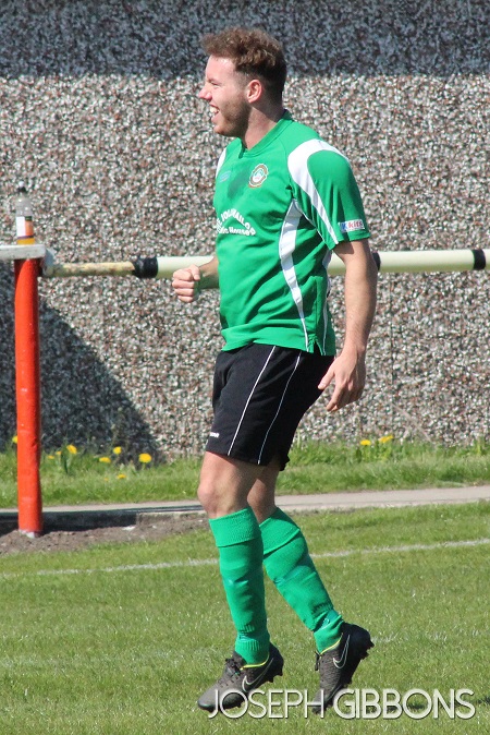 Wes Bancroft celebrates