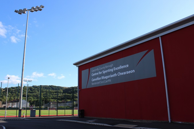 Caerphilly County Borough Centre for Sporting Excellence, Ystrad Mynach