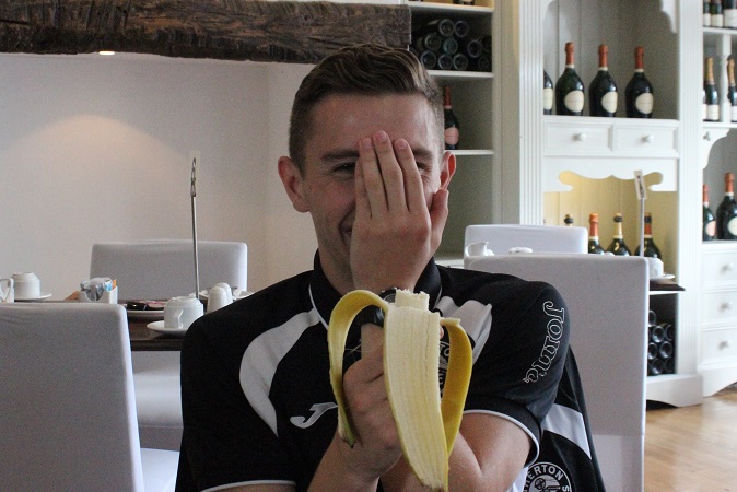 Jake didn't know what to do as it wasn't a Nandos