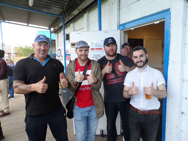 Matt and I with Mark and Sean