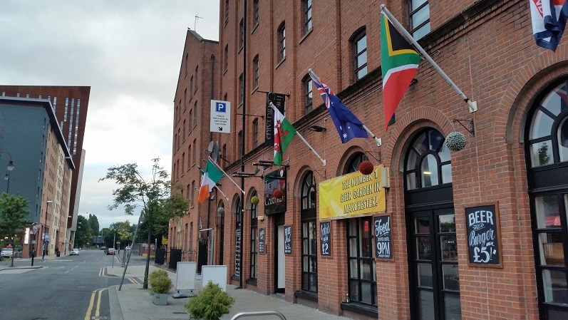 The Courtyard, where we watched Wales v Israel
