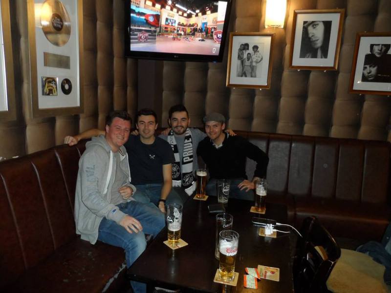 Aaron, Joe, Me and Matt