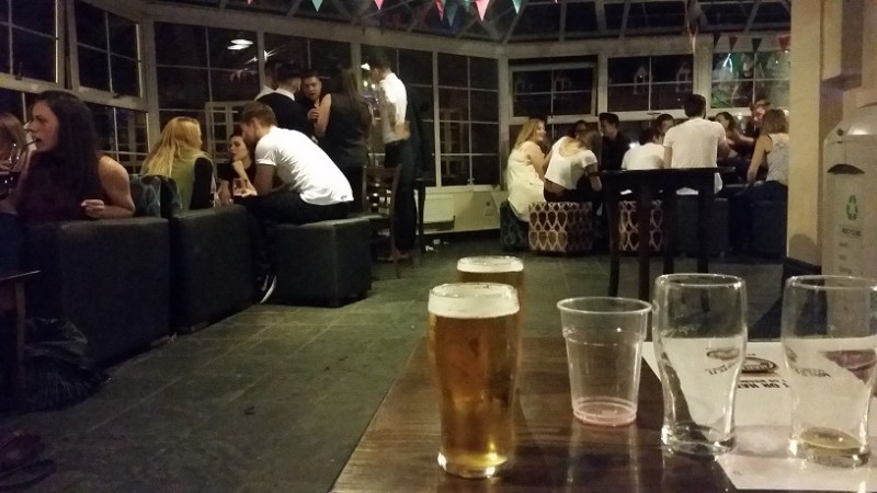 Back in the Students Union