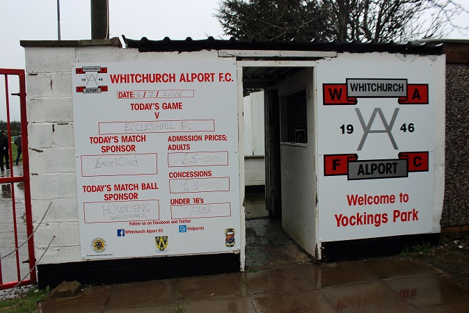 Whitchurch Alport FC - Yockings Park