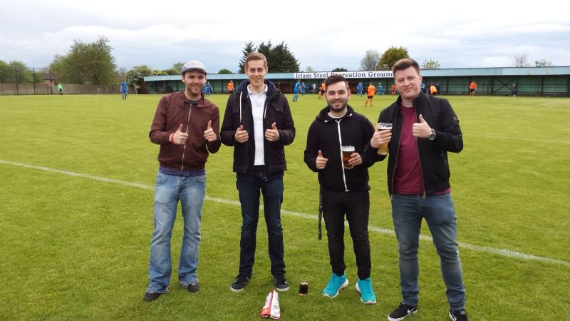 Matt, Ollie, Me and Aaron