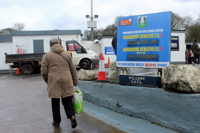 Kidsgrove Athletic FC - Hollinwood Road