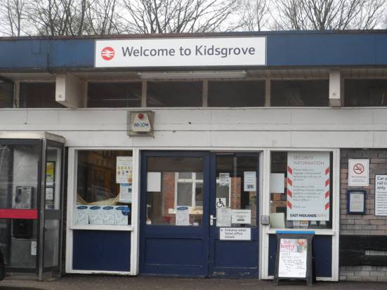 Arriving into Kidsgrove